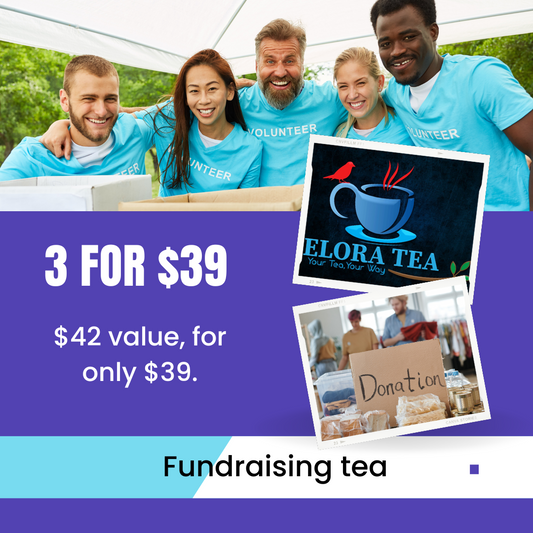 3 for $39 Fundraiser Teas