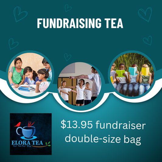 Grand sachet de thé pour la collecte de fonds - 13,95 $