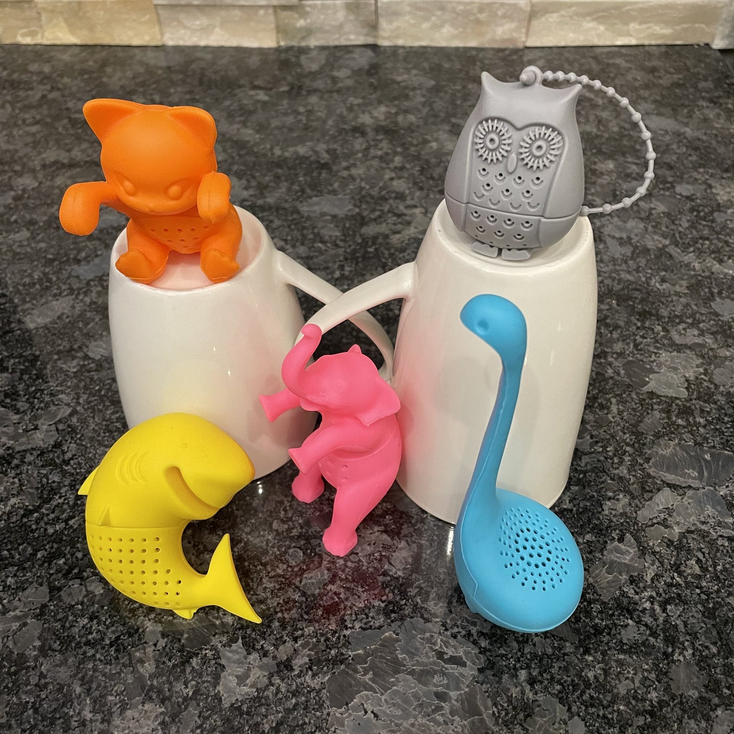 Three Wild Beast Tea Infusers